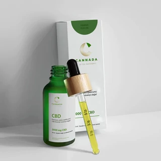 Széles spektrumú 2000 mg CBD kivonat, kendermag olajjal (30 ml)