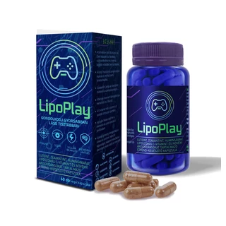 LipoPlay étrend-kiegészítő kapszula (60 db)