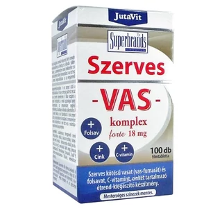 JutaVit Szerves Vas-komplex Forte (100 db) 