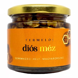 Termelői Dió Akácmézben (230 g)
