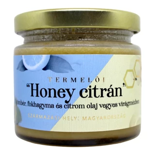 Termelői "Honey Citrán" mézkülönlegesség (230 g)