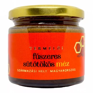 Termelői Fűszeres Sütőtökös Méz (230 g)