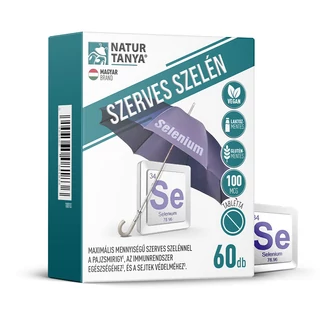 Natur Tanya® Szerves szelén (60 db)