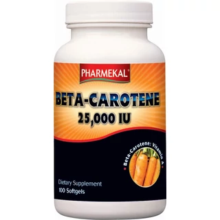 Pharmekal Béta-karotin (A-vitamin provitamin, 100 db)