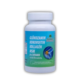 Székely Patikárium Glükozamin Kondroitin Kollagén MSM D+C-vitamin (60 db)