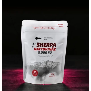 vSherpa Nattokináz + K2-vitamin + Galagonya + C-vitamin (60 db)