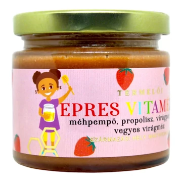 Termelői Epres Vitamézes (230 g)