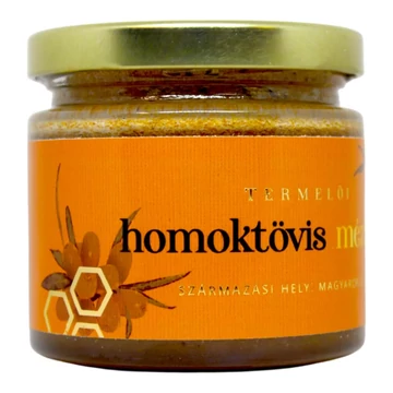 Termelői homoktövises méz (230 g)
