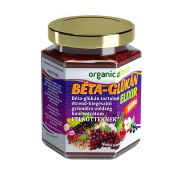 Organic Force Béta-Glükán Elixír (12 éves kortól és felnőtteknek)