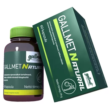 GALLMET Natural epesav kapszula (60 db) 