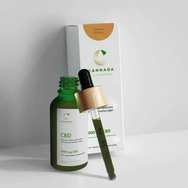 Széles spektrumú 2000 mg CBD kivonat, tökmag olajjal (30 ml)