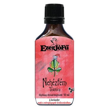 Nehézfém tinktúra (50 ml)