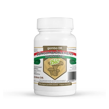 Bio süngomba őrlemény kapszulában (100 db)