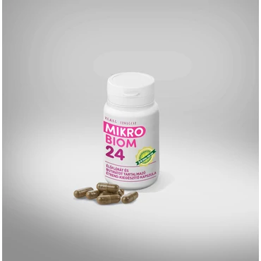 MikroBiom 24 élőflórás étrend-kiegészítő kapszula (30 db)