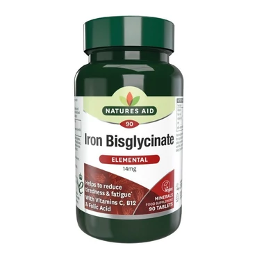 Natures Aid Vas-biszglicinát (90 db)