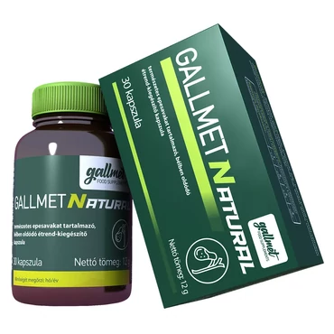 GALLMET Natural epesav kapszula (30 db) 