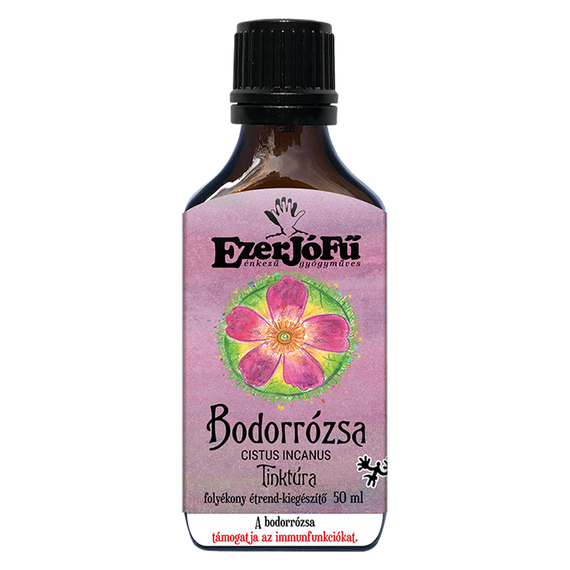  Bodorrózsa – Cistus Incanus tinktúra (50 ml)