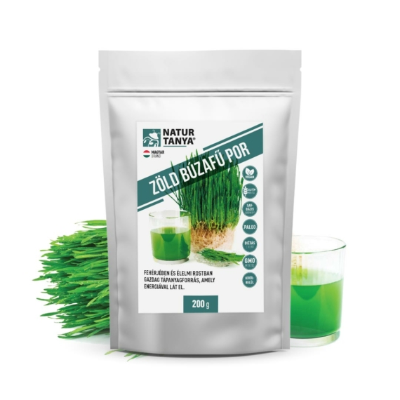 Natur Tanya® Vegán zöld búzafű por (200 g)