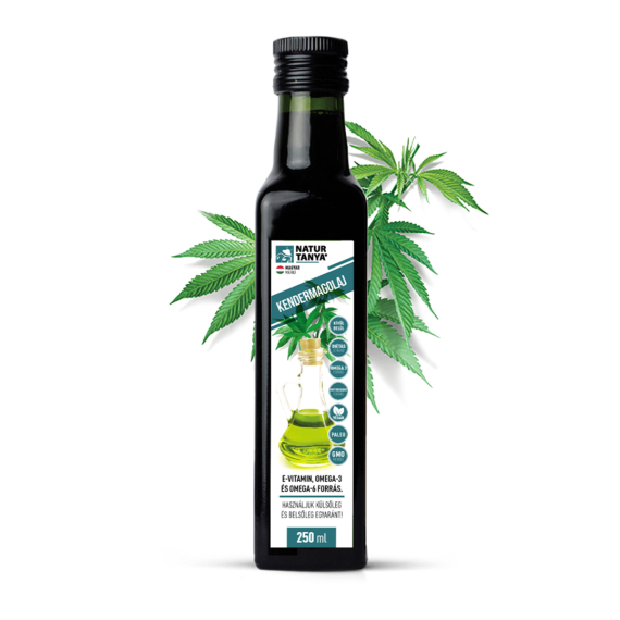 Natur Tanya® Prémium kendermagolaj (250 ml)